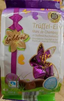 Trüffel-Eier Marc de Champagne Vollmilchschokolade