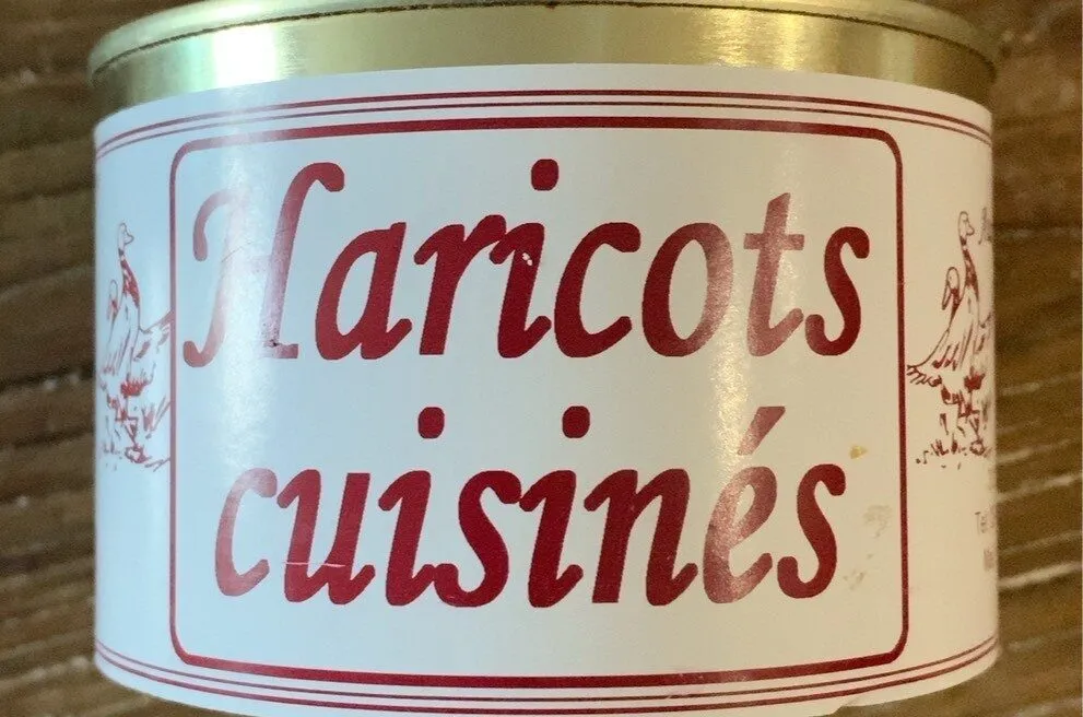 Haricots cuisinés