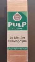 Pulp liquide la menthe chlorophylle
