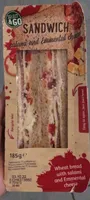 Sandwich salami and Emmental cheese