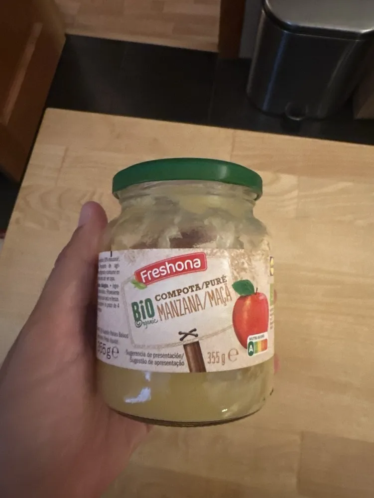 Bio  organic Apple purée