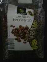Lentilles brunes bio