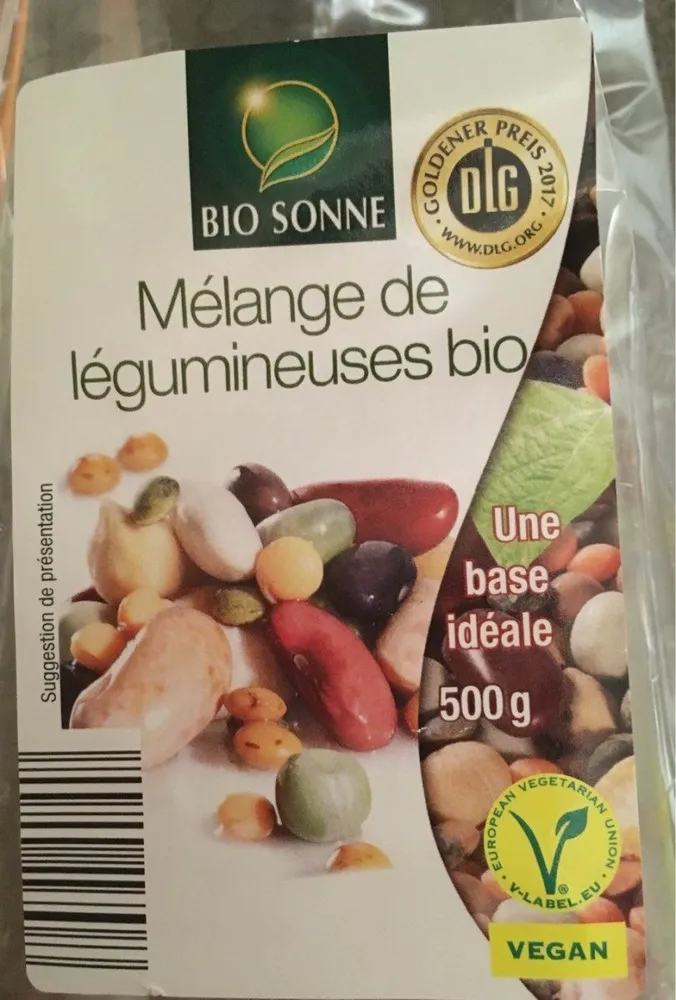 Melange de legumineuse bio