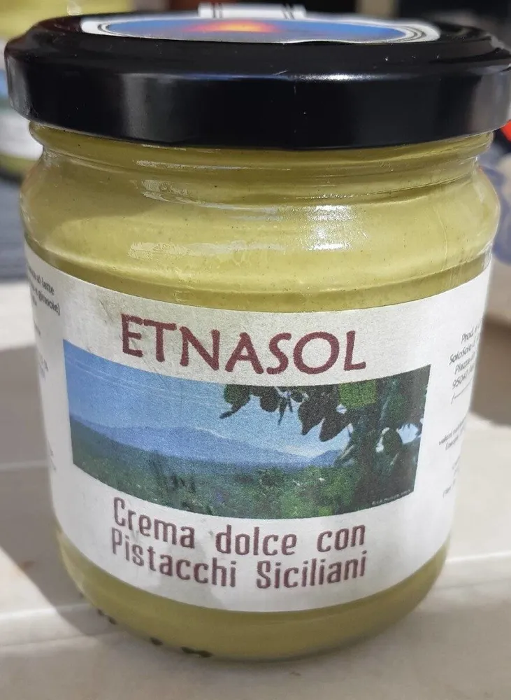 Douceur de crème à la pistache