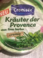Kräuter der Provence cremig