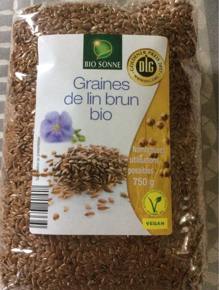 Graines de lin brun bio