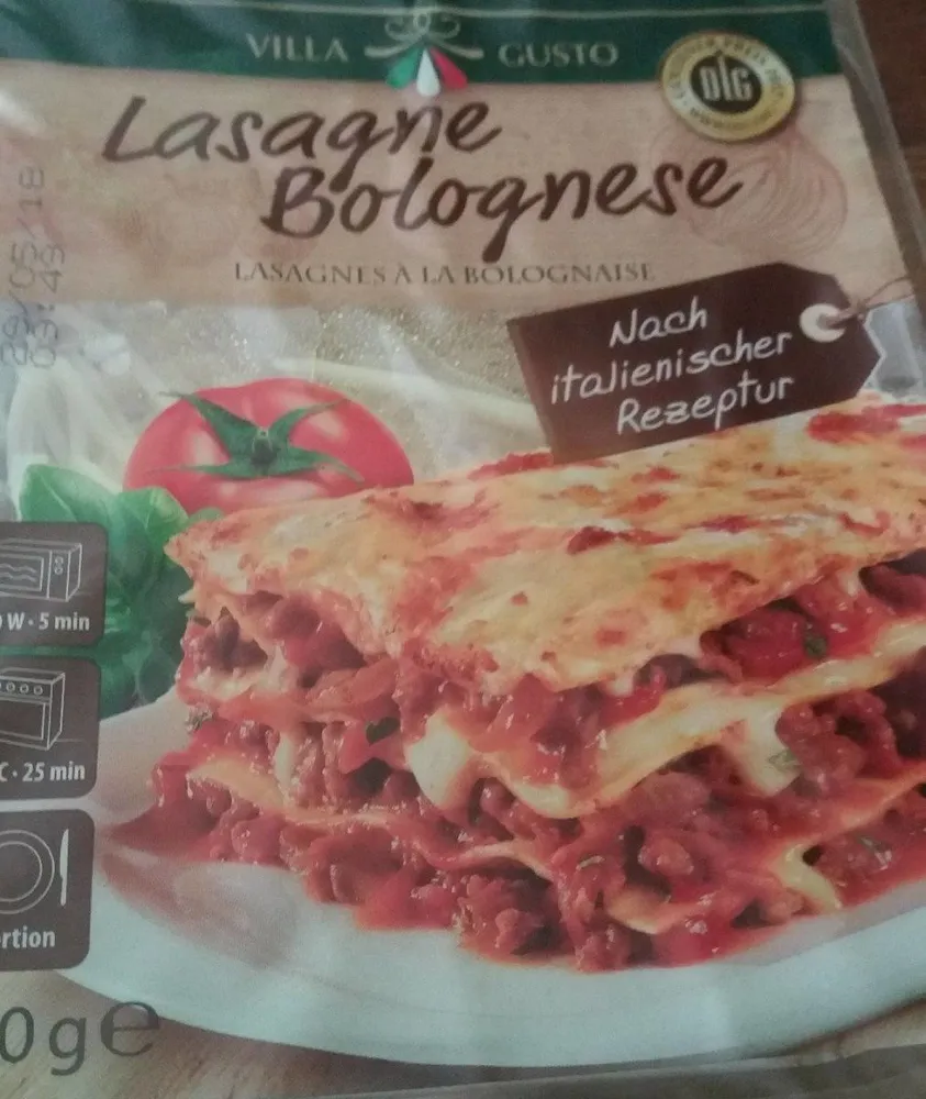 Lasagnes  bolognaise