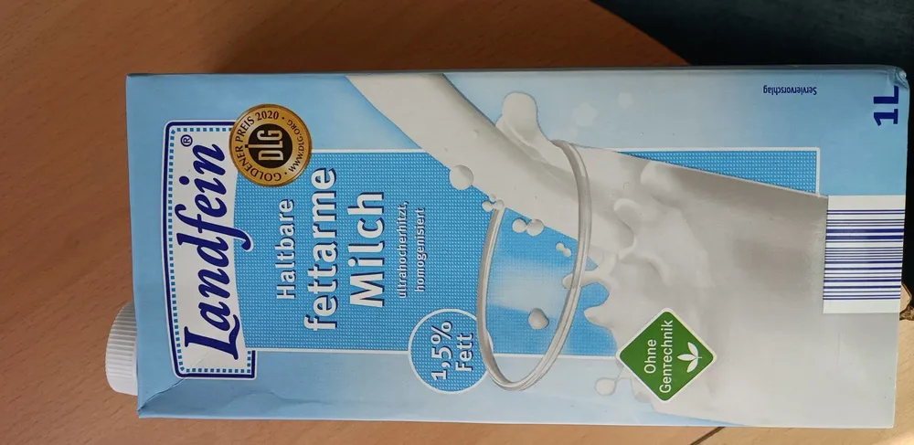 Haltbare fettarme Milch