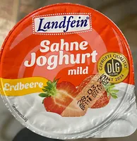 Sahne Joghurt mild. Erdbeere
