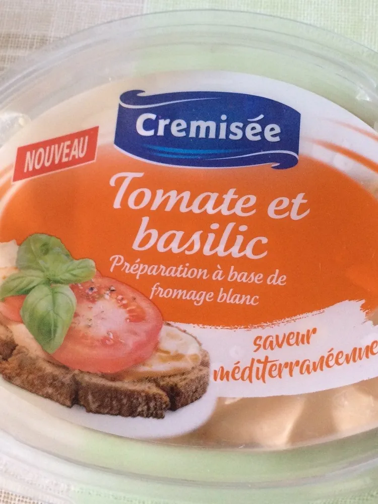 Tomate-basilikum, Frischkäse-zubereitung, Wärmebeh. ..