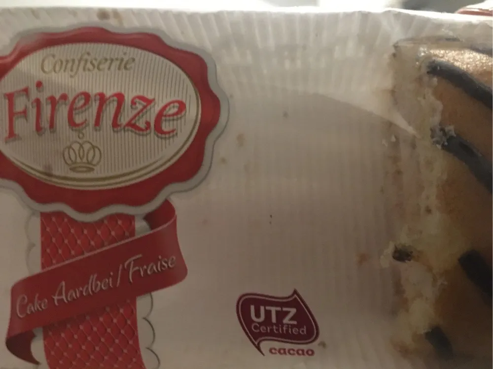 Rührkuchen Rolle, Erdbeer
