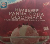 Himbeere Panna Cotta Eis