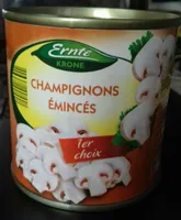 Champignons émincés