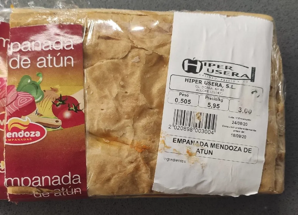 Empanada de atún