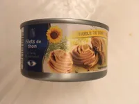 Filet de thon à l'huile de tournesol