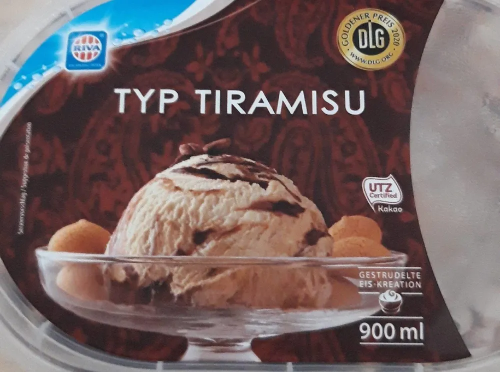 Eis Typ tiramisu
