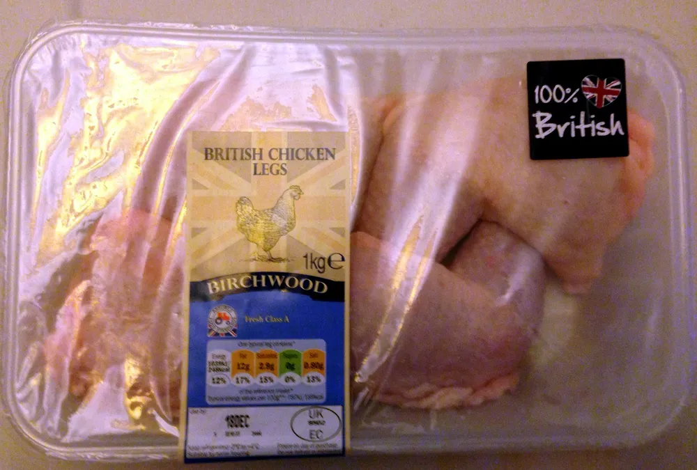 British chicken legs