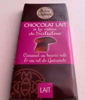 Chocolat au lait crème salidou