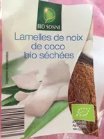 Lamelle de noix de coco sechées