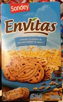 Envitas céréales et pépites de chocolat allégés en sucres