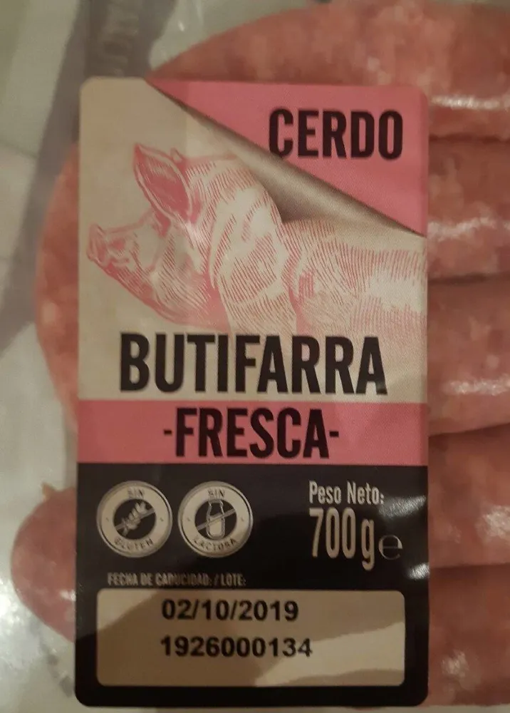 Butifarra fresca