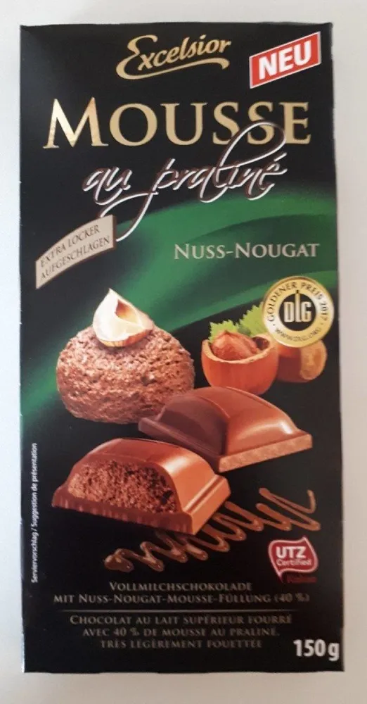 Mousse au praliné Excelsior