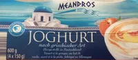 Joghurt griechischer Art