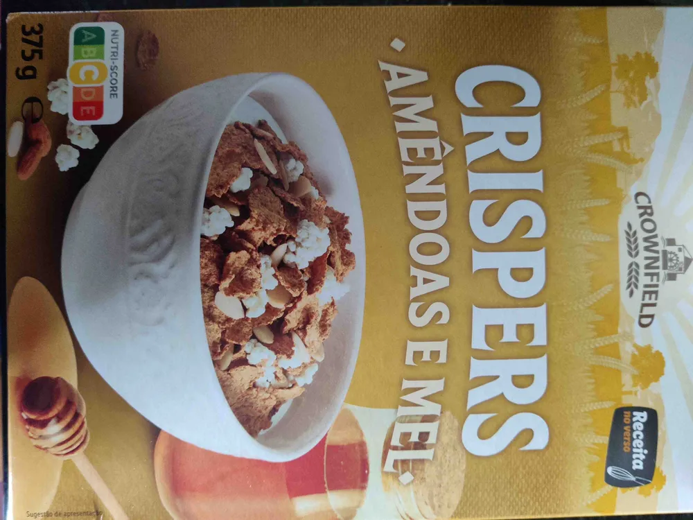Crispers e mel cereais