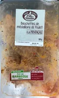 Brochettes de medaillons de poulet à la provençale
