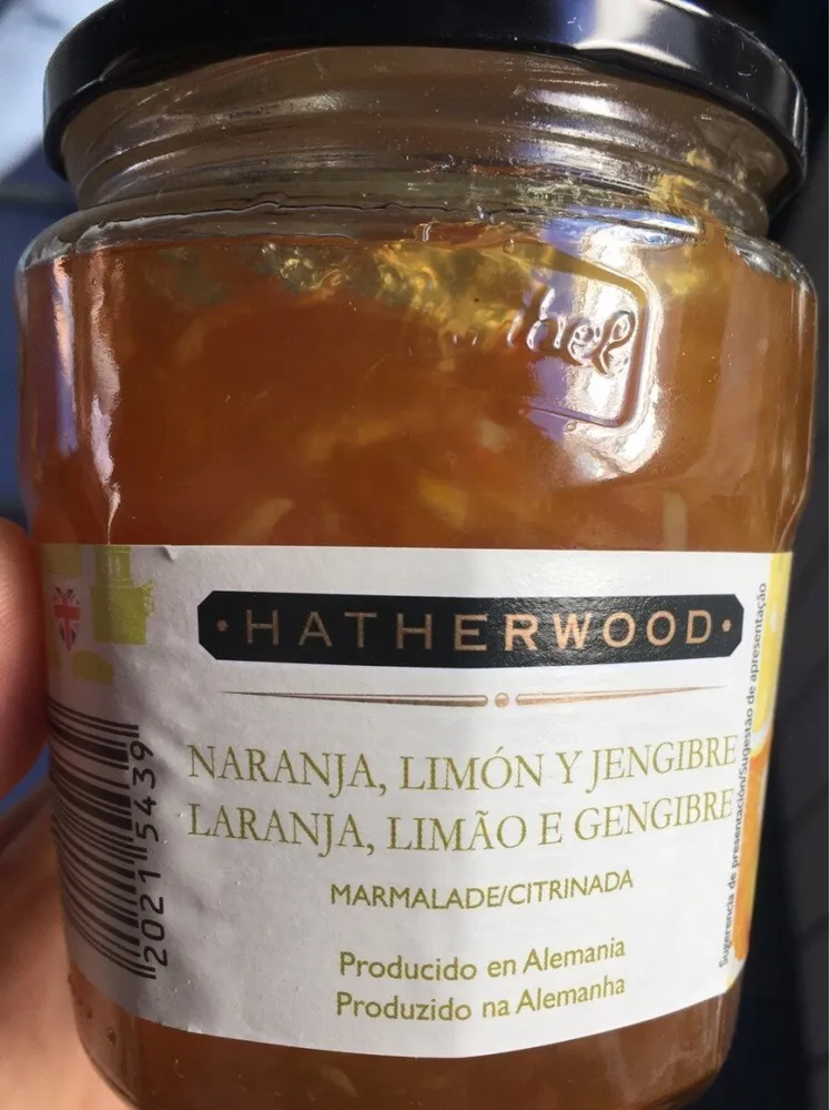 Mermelada de naranja, limón y jengibre