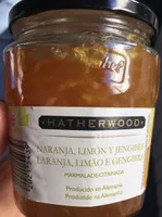 Mermelada de naranja, limón y jengibre