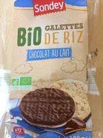 Galettes de Riz Bio au Chocolat au Lait