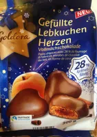 Gefüllte Lebkuchen Herzen