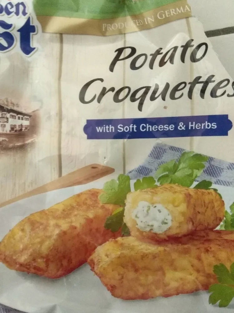 Kartoffeltaschen Frischkäse & Kräuter