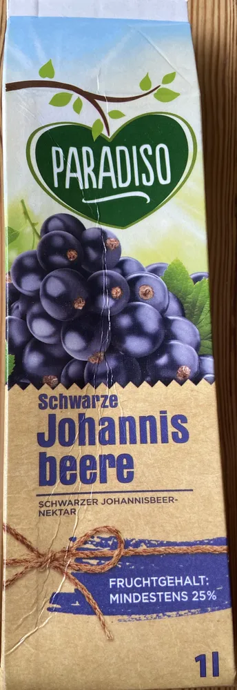 Schwarze Johannisbeere Nektar