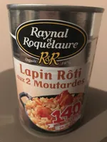 Lapin Roti aux 2 Moutardes