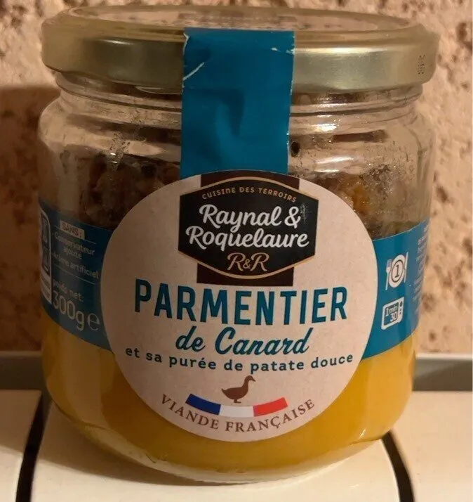 Parmentier de Canard et sa purée de patate douce