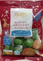 Blätter Krokant Kügeln