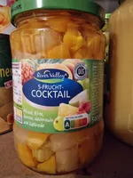 5-Fruchtcocktail im Glas