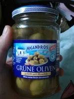 Olives vertes farcies aux amandes
