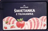 Śmietanka z truskawką
