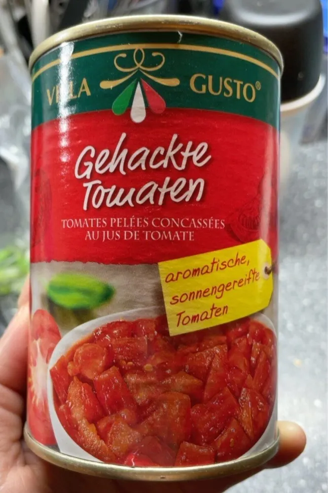 Gehackte Tomaten