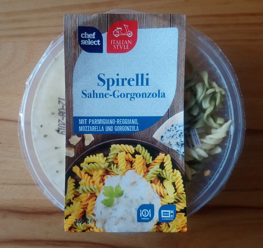 Spirelli Sahne-Gorgonzola