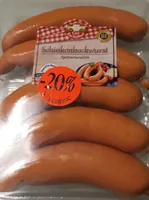 Saucisses cuites fumées