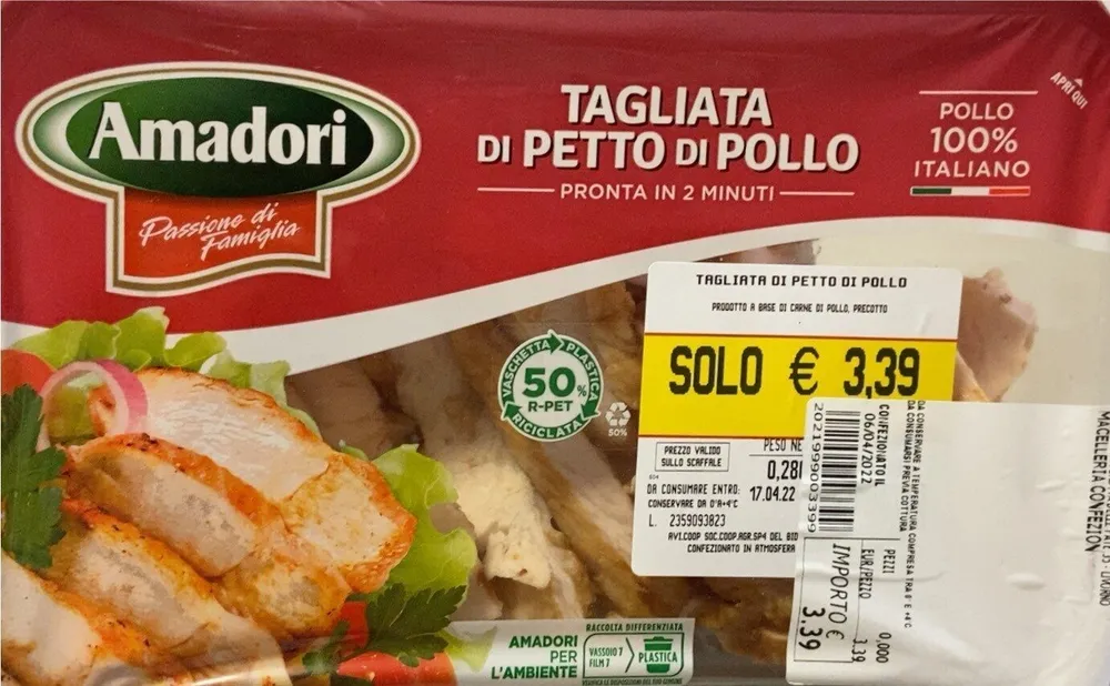 Tagliata di pollo