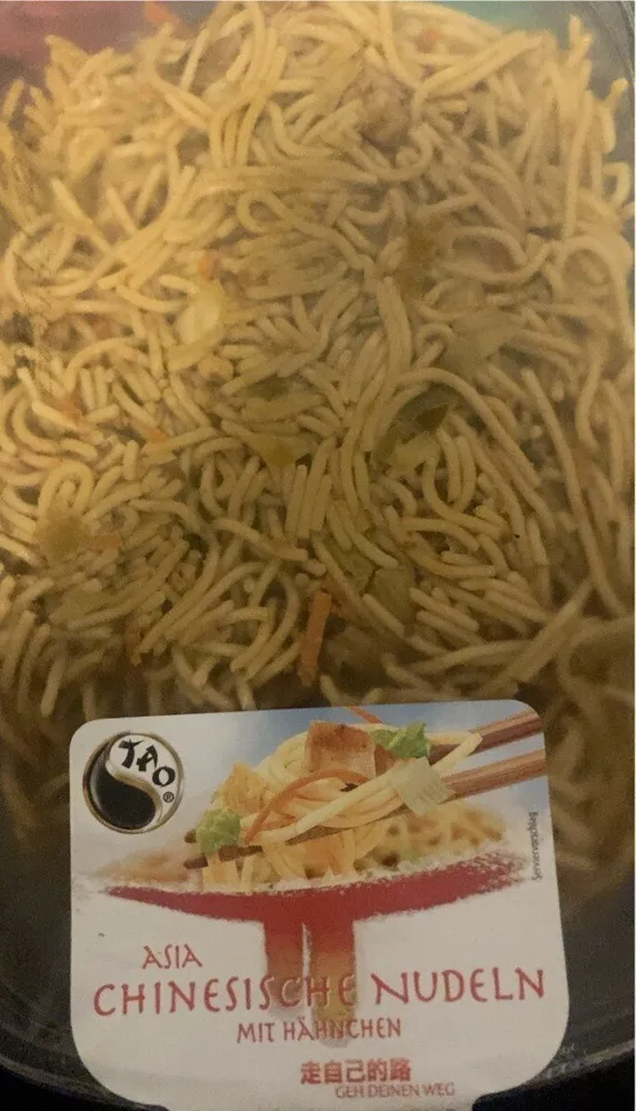 Asia Chinesische Nudeln
