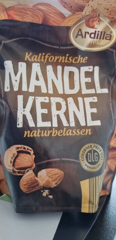 Kalifornische Mandel Kerne
