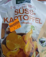 Bio chips suss kartoffel