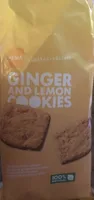 Ginger and lemon cookies