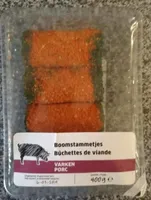 Buchettes de viande au porc